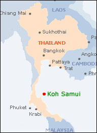 Koh Samui Map